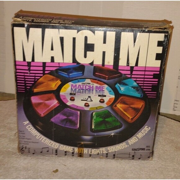 Vintage 1979 Kingsford LTD. Match Me. Computerized Game. Works Tested